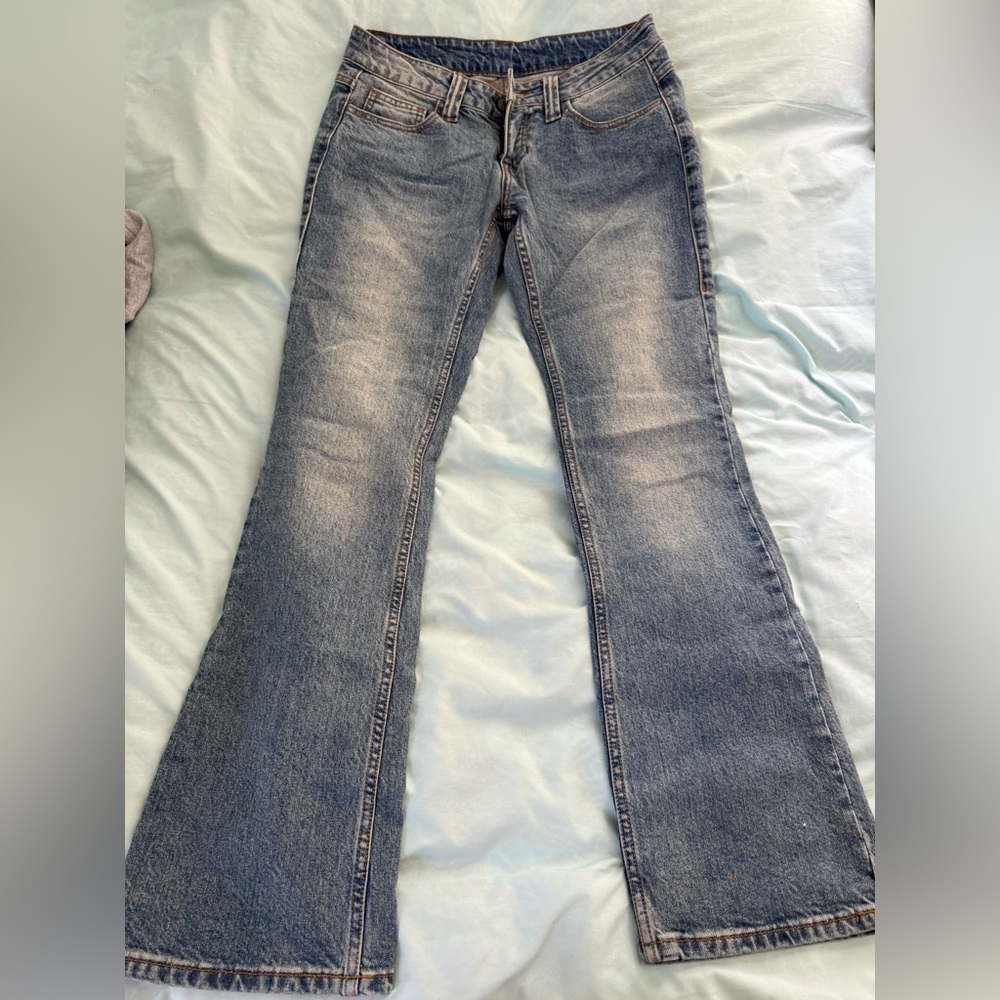 Stylish Blue Flare Jeans for Women